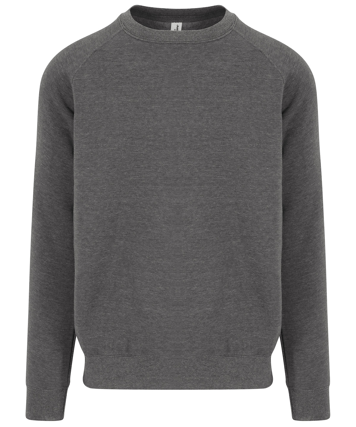 AWDis Just Hoods JH130 Graduate heavyweight sweatshirt in Charcoal