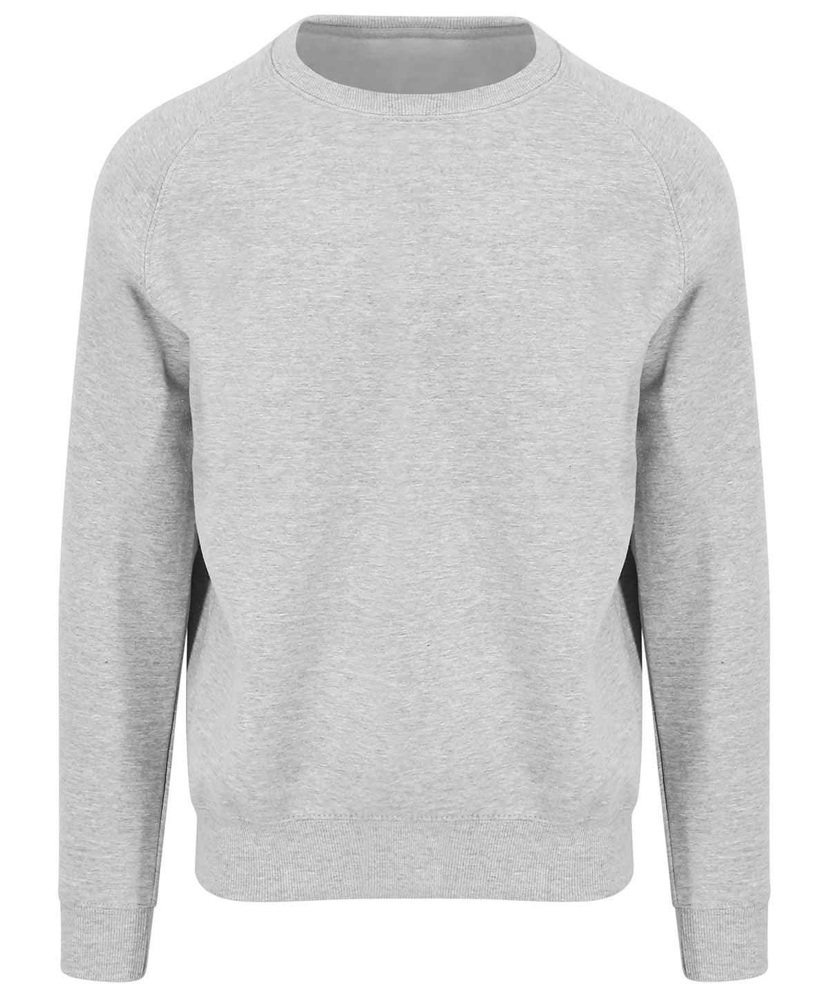 AWDis Just Hoods JH130 Graduate heavyweight sweatshirt in Heather Grey