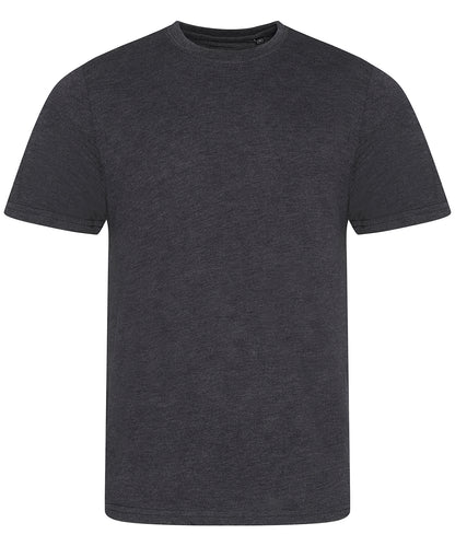 AWDis Just T's JT001 Triblend T in Heather Charcoal