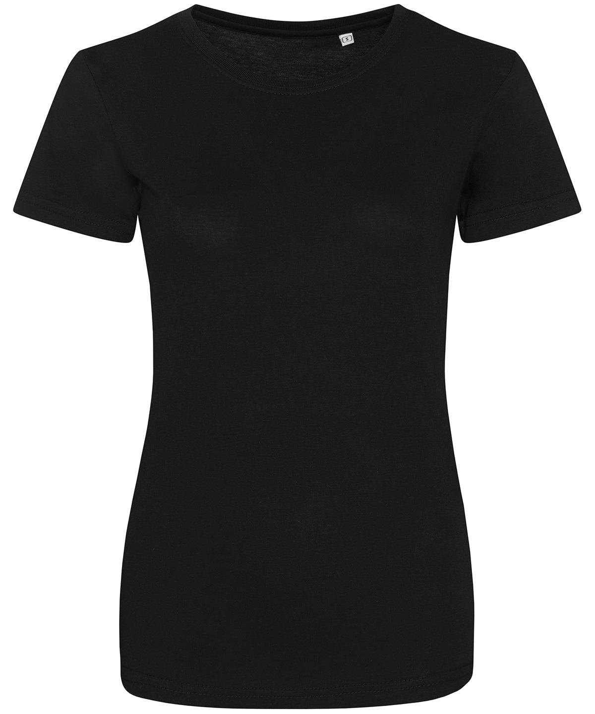 AWDis Just T's JT01F Women's triblend T in Solid Black*