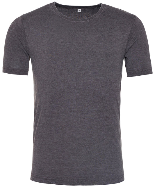 AWDis Just T's JT099 Washed T in Washed Charcoal