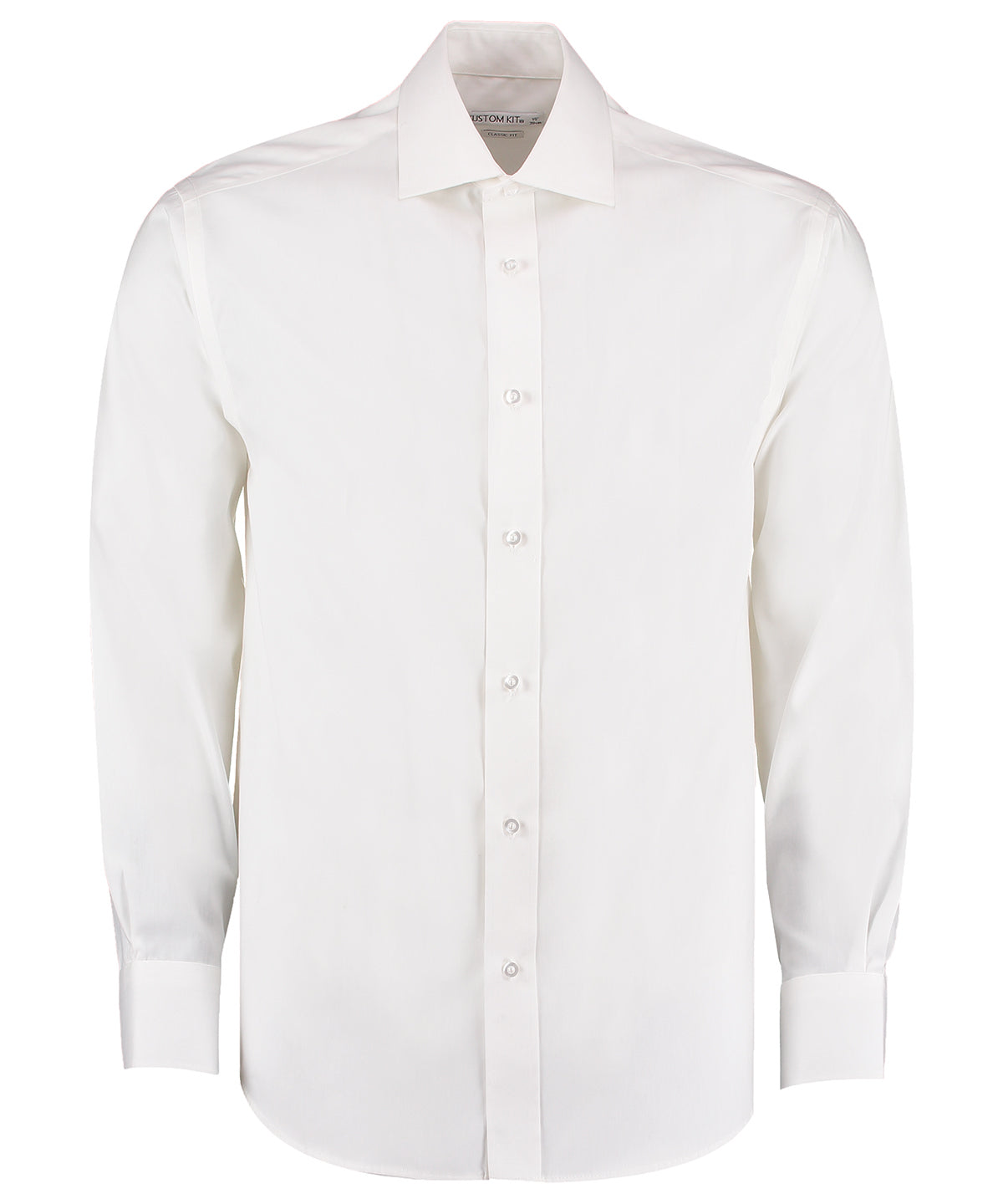 Kustom Kit KK118 Executive premium Oxford shirt long-sleeved (classic fit) in White