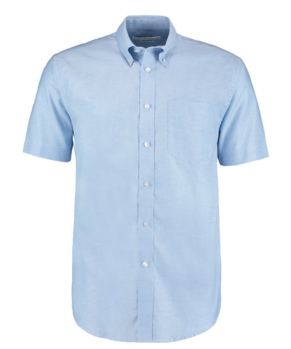 Kustom Kit KK350 Workplace Oxford shirt short-sleeved (classic fit) in Light Blue*