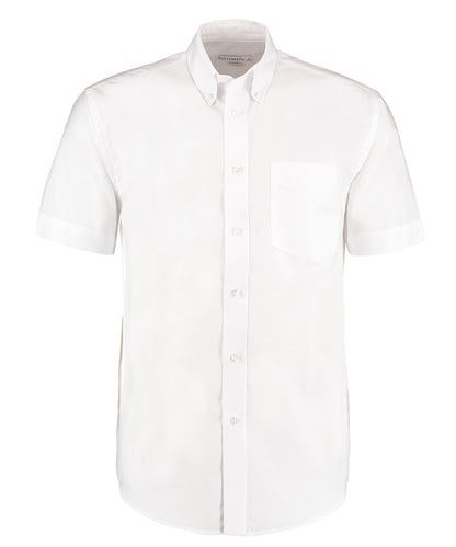 Kustom Kit KK350 Workplace Oxford shirt short-sleeved (classic fit) in White*