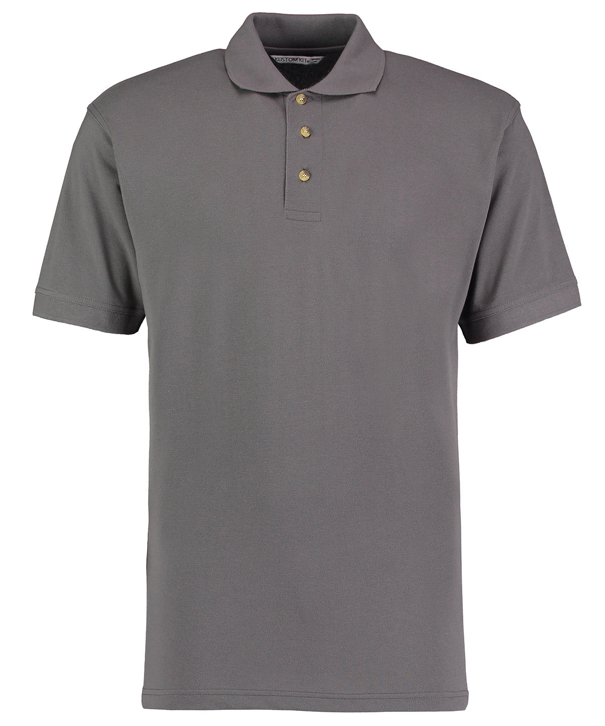 Kustom Kit KK400 Workwear polo with Superwash® 60°C (classic fit) in Charcoal