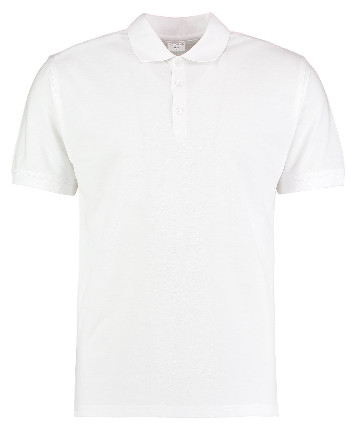 Kustom Kit KK413 Klassic polo short sleeved Superwash® 60ºC (slim fit) in White