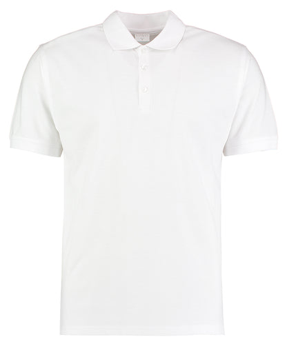 Kustom Kit KK413 Klassic polo short sleeved Superwash® 60ºC (slim fit) in White