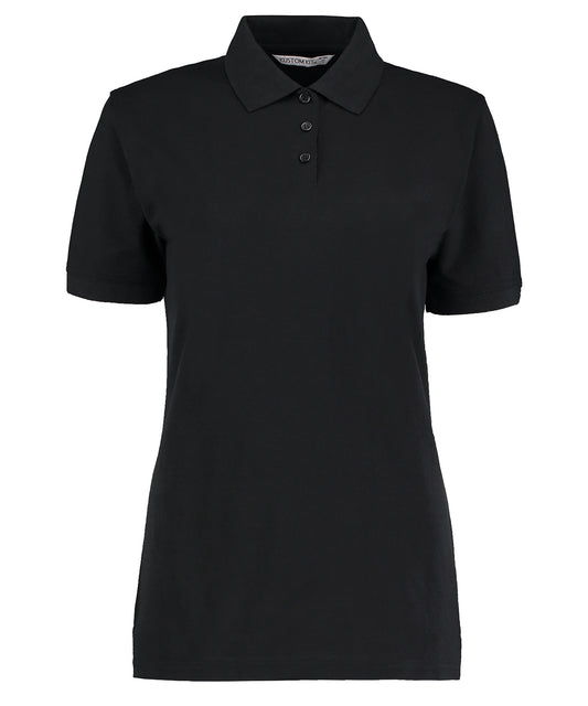 Kustom Kit KK703 Klassic polo women's with Superwash® 60°C (classic fit) in Black*