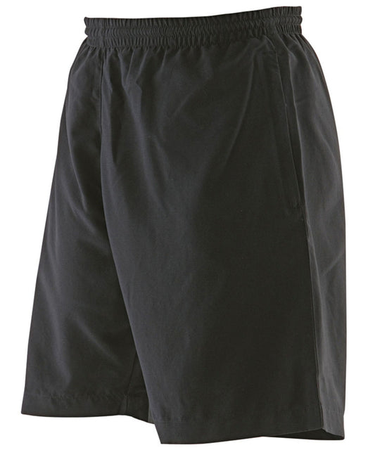 Finden & Hales LV831 Women's microfibre shorts in Black