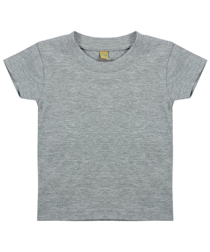 Larkwood LW20T Baby/toddler t-shirt in Heather Grey