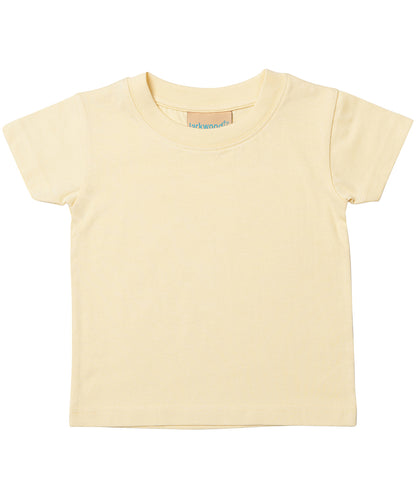 Larkwood LW20T Baby/toddler t-shirt in Pale Yellow*