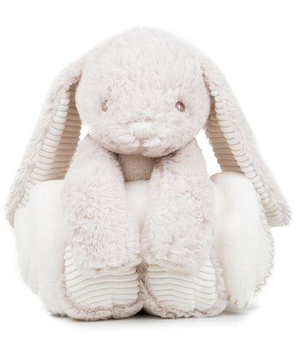 Mumbles MM034 Rabbit and blanket in Cream