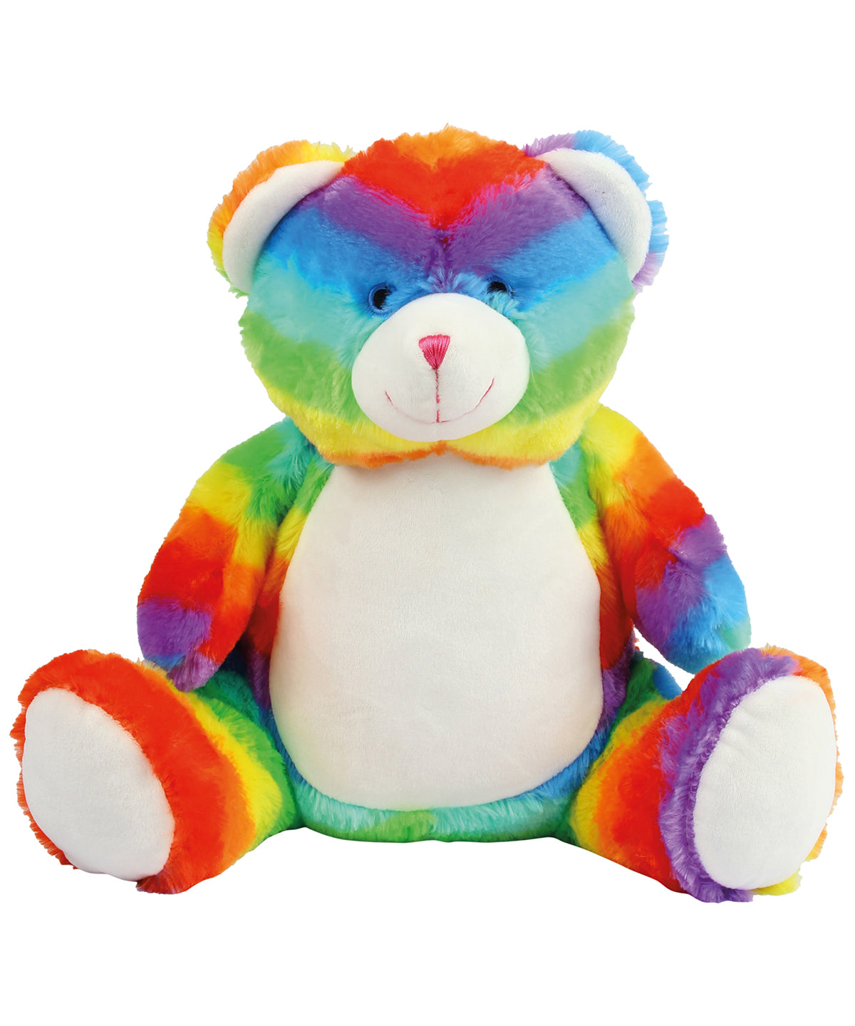 Mumbles MM555 Zippie rainbow bear in Multi