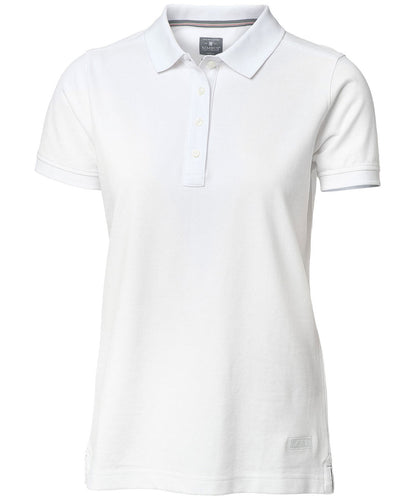 Nimbus NB37F Women’s Yale – the luxurious classic polo in White*