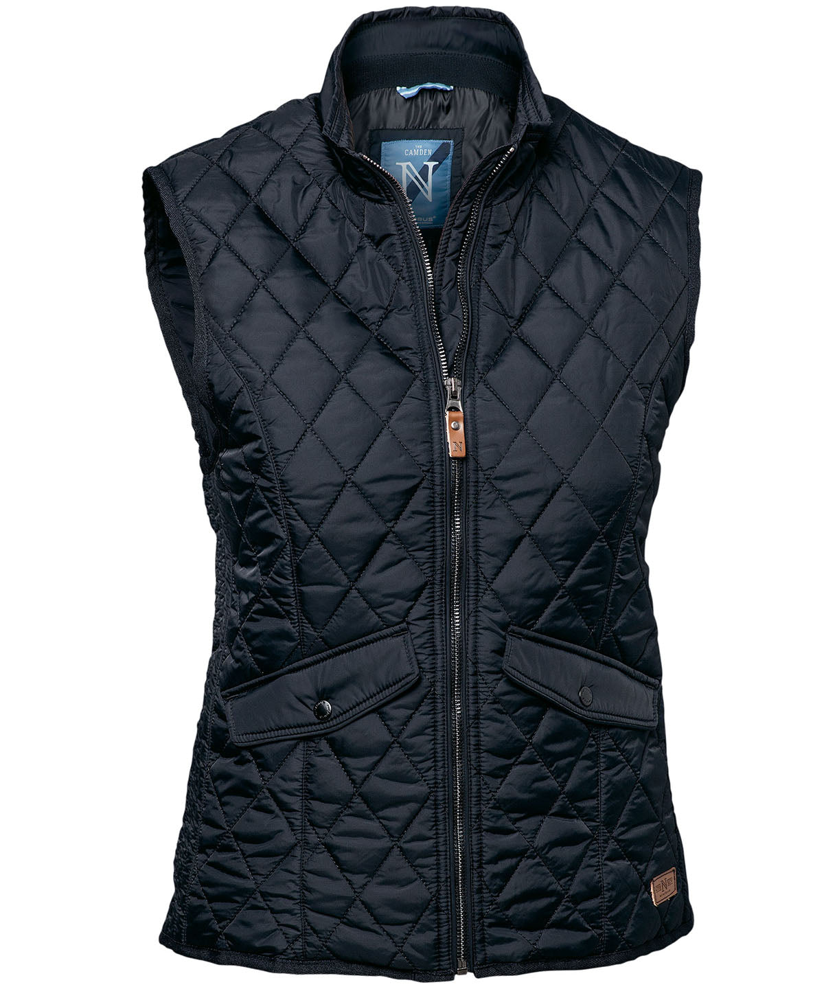 Nimbus NB46F Women’s Camden – diamond quilted gilet in Midnight Blue