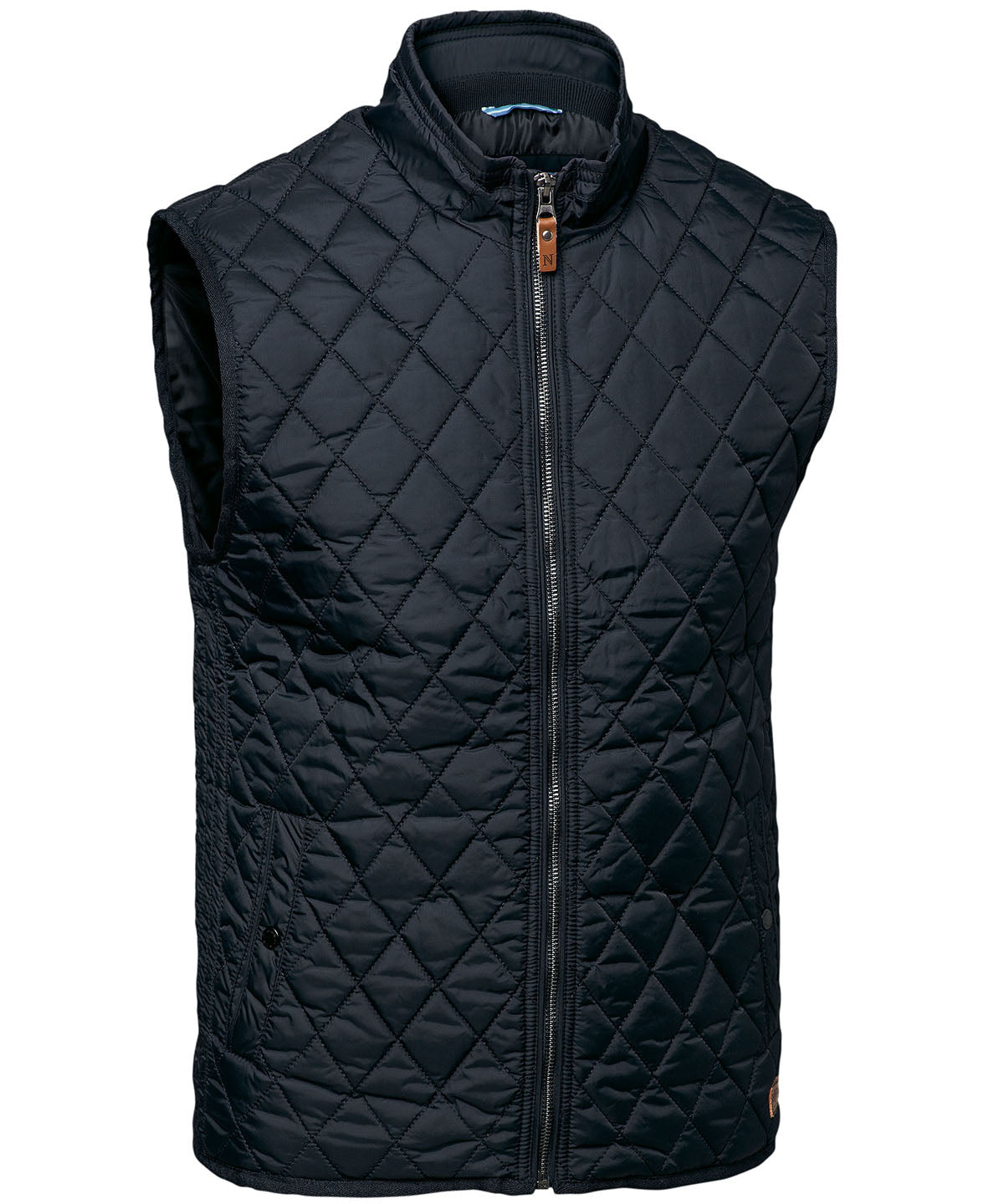 Nimbus NB46M Camden – diamond quilted gilet in Midnight Blue