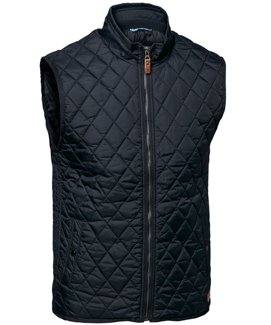 Nimbus NB46M Camden – diamond quilted gilet in Midnight Blue