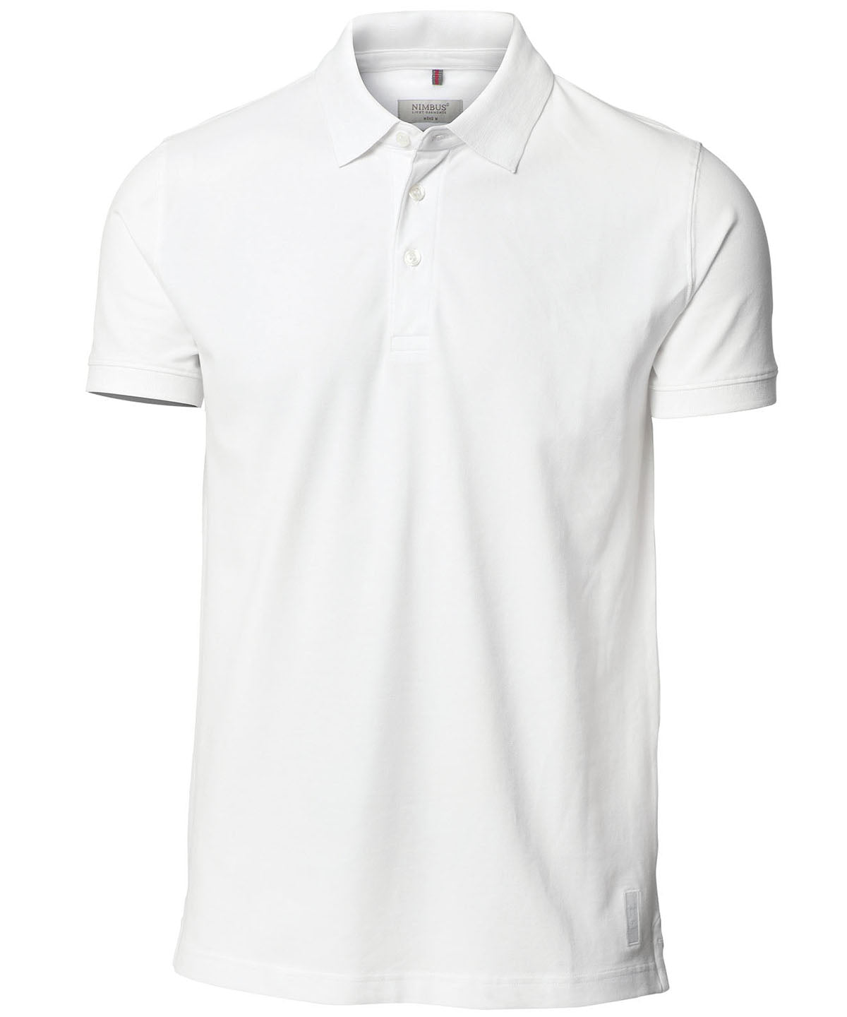 Nimbus NB52M Harvard classic – stretch deluxe polo in White