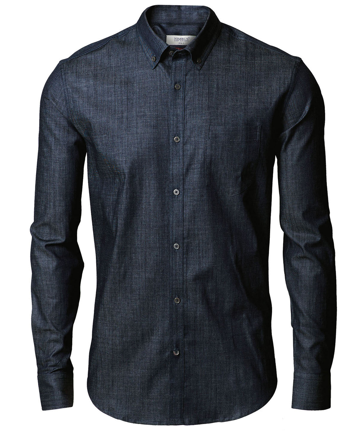 Nimbus NB65M Torrance slim fit – raw and stylish denim shirt in Indigo Blue