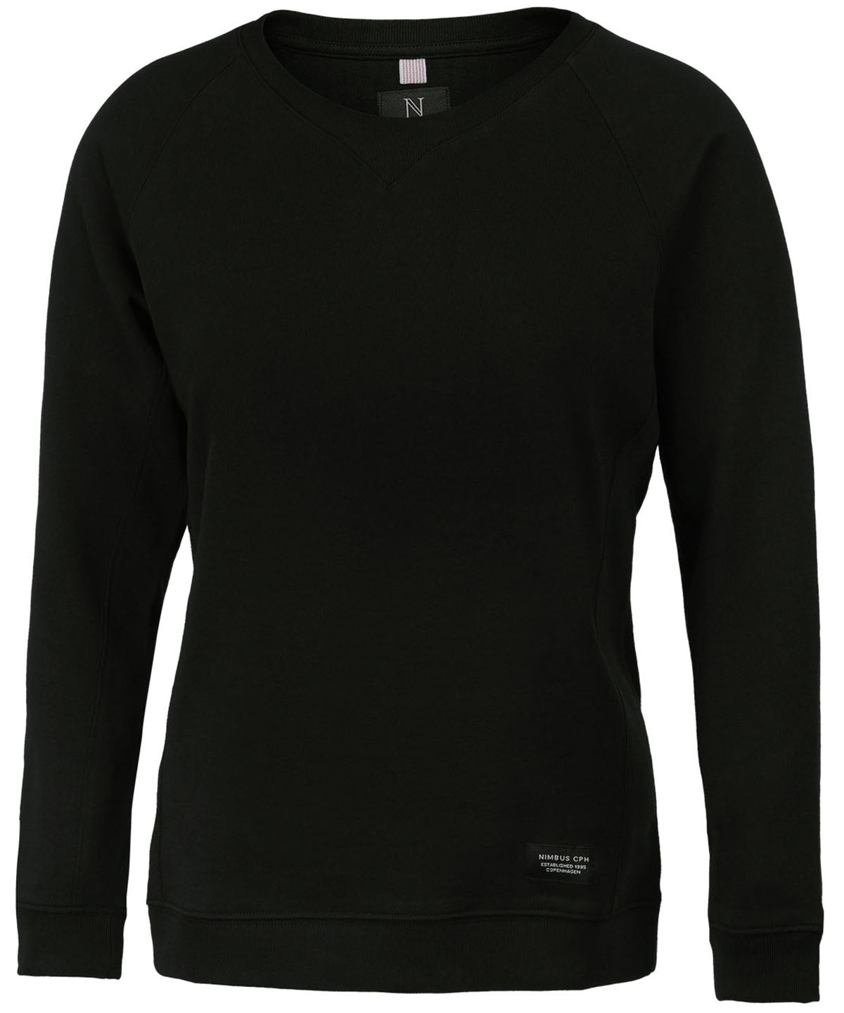 Nimbus NB87F Women’s Newport – luxury lightweight crewneck in Black