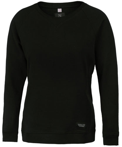 Nimbus NB87F Women’s Newport – luxury lightweight crewneck in Black