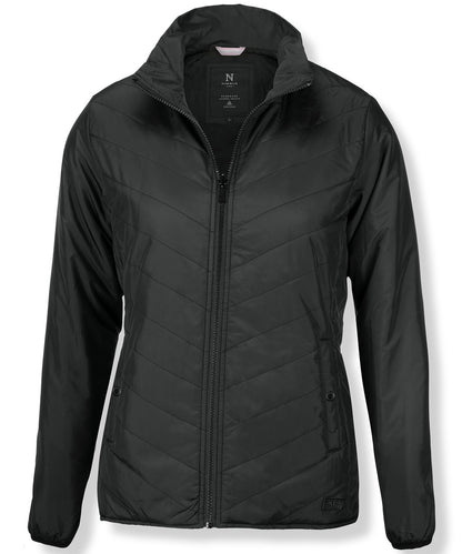 Nimbus NB90F Women’s Kendrick – fashionable quilted jacket in Charcoal