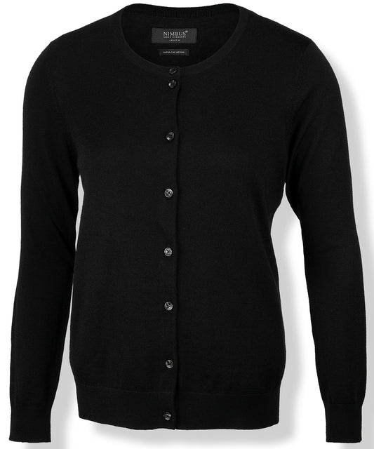 Nimbus NB93F Women’s Phoenix – luxurious merino blend cardigan in Black