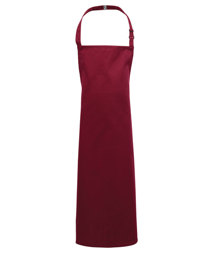 Premier PR149 Kids bib apron in Burgundy
