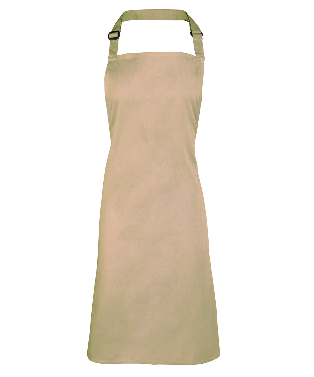 Premier PR150 Colours bib apron in Khaki