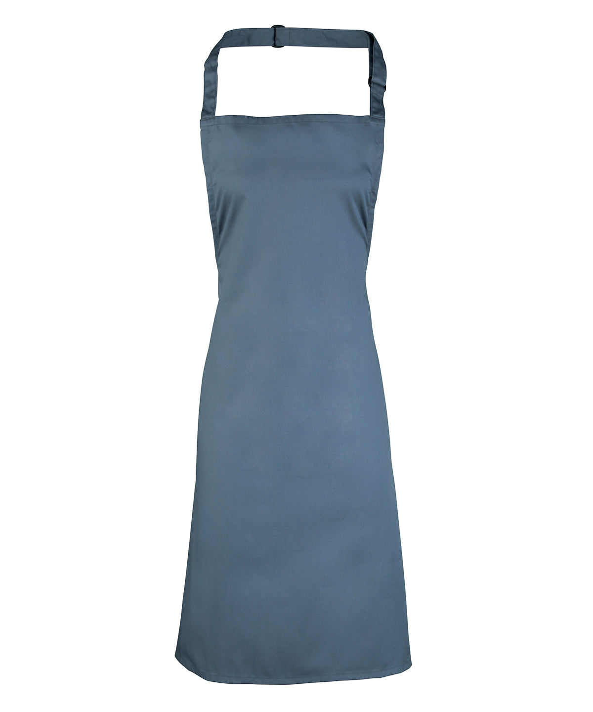 Premier PR150 Colours bib apron in Steel