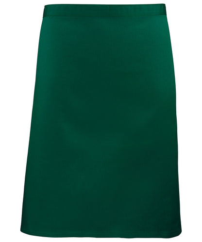Premier PR151 Colours mid-length apron in Bottle