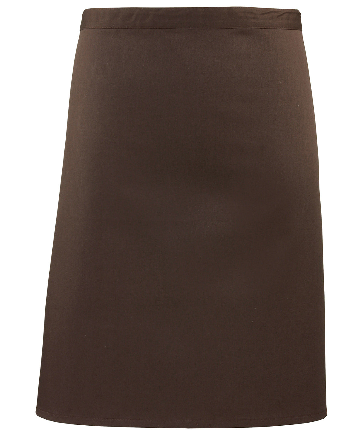 Premier PR151 Colours mid-length apron in Brown