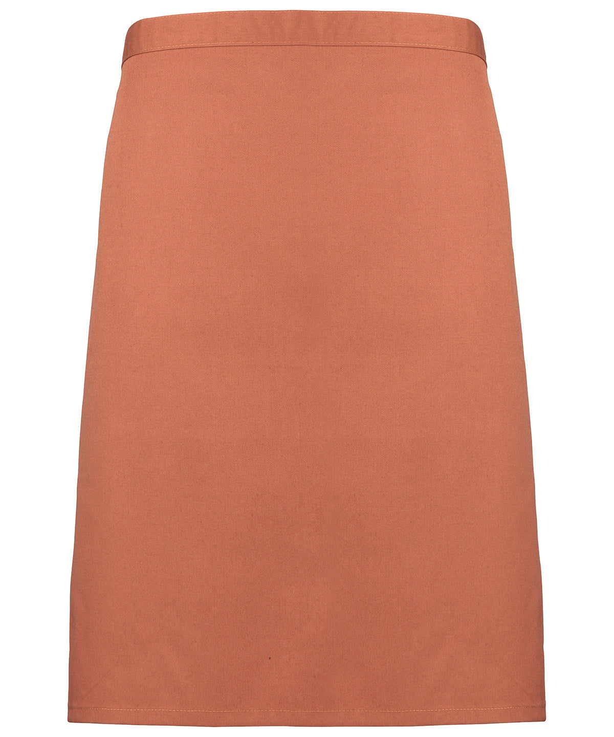 Premier PR151 Colours mid-length apron in Chestnut