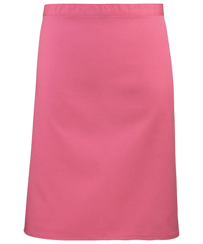 Premier PR151 Colours mid-length apron in Fuchsia