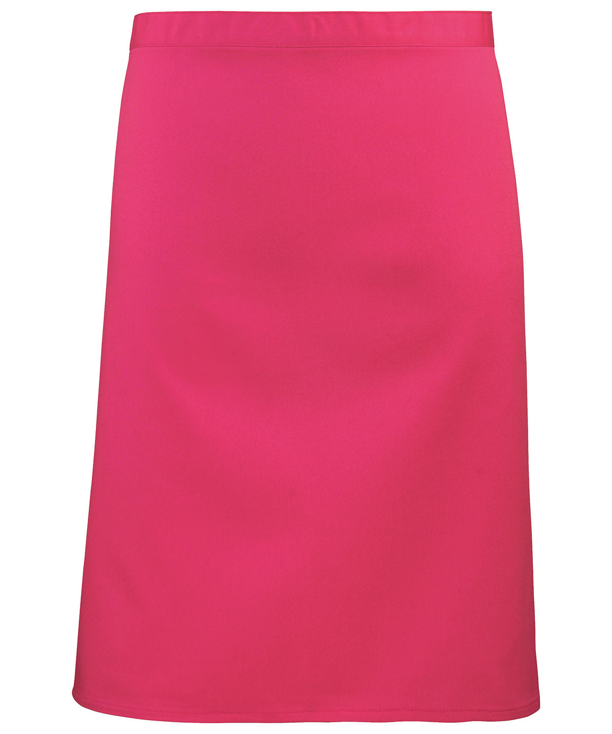 Premier PR151 Colours mid-length apron in Hot Pink