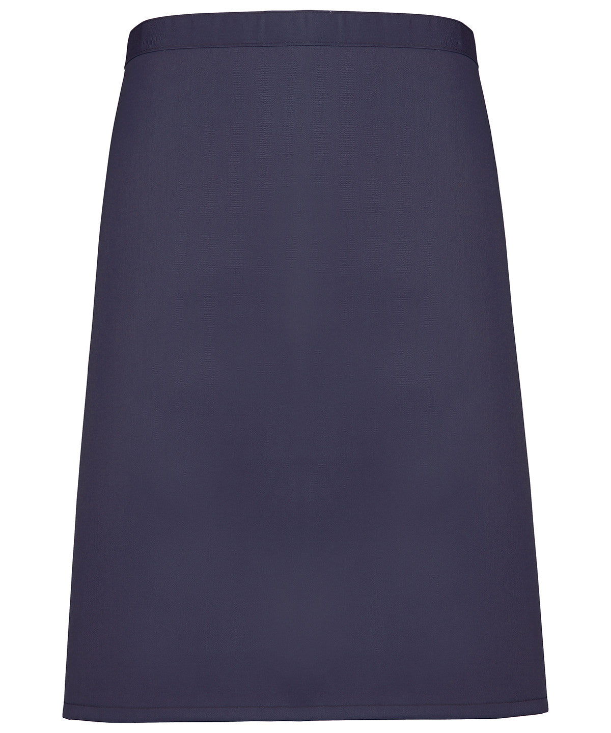 Premier PR151 Colours mid-length apron in Marine Blue