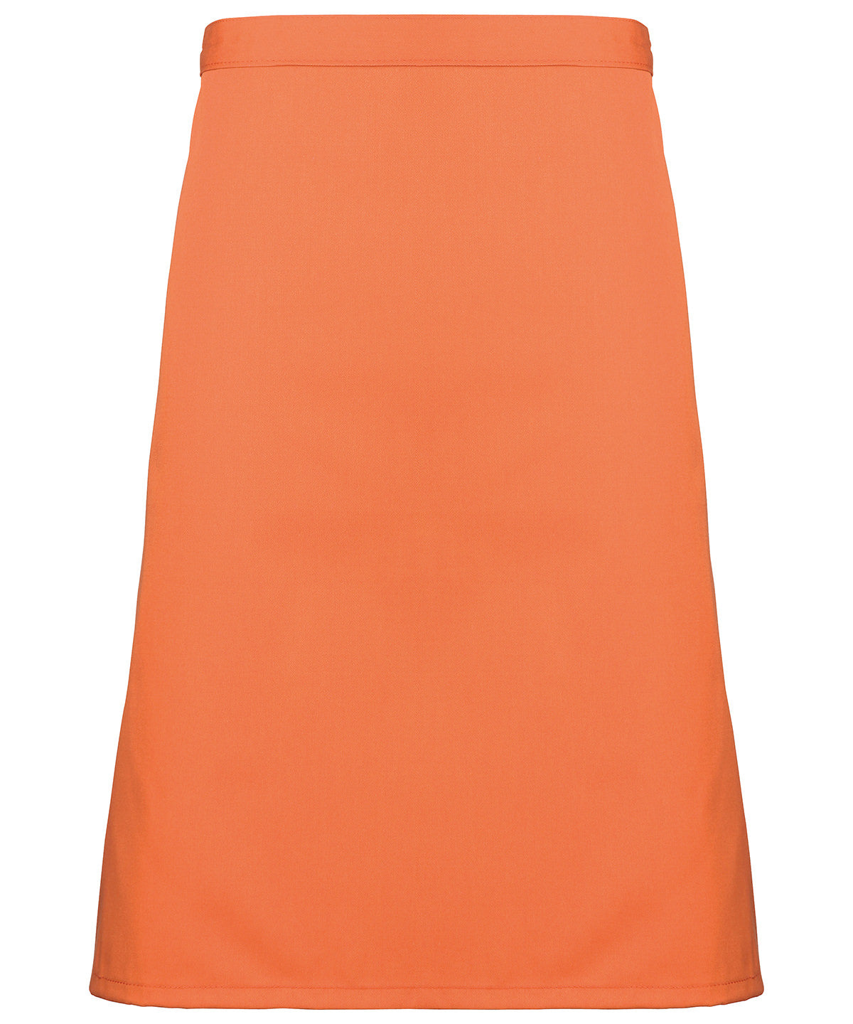 Premier PR151 Colours mid-length apron in Terracotta