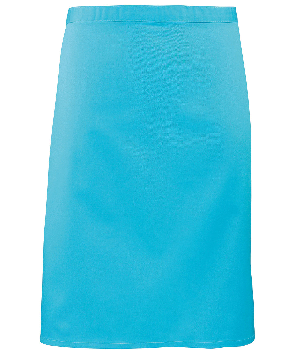Premier PR151 Colours mid-length apron in Turquoise