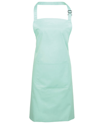 Premier PR154 Colours bib apron with pocket