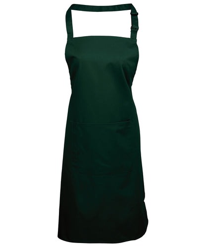 Premier PR154 Colours bib apron with pocket