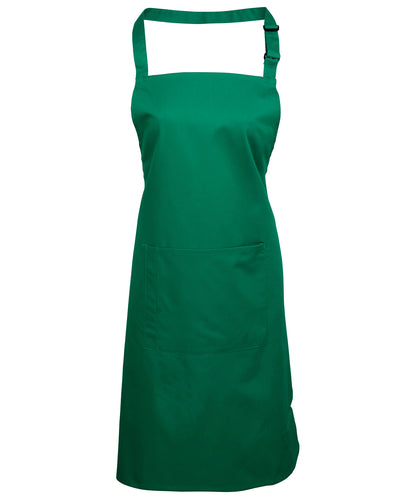 Premier PR154 Colours bib apron with pocket