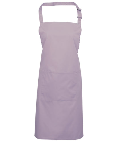 Premier PR154 Colours bib apron with pocket in Lilac