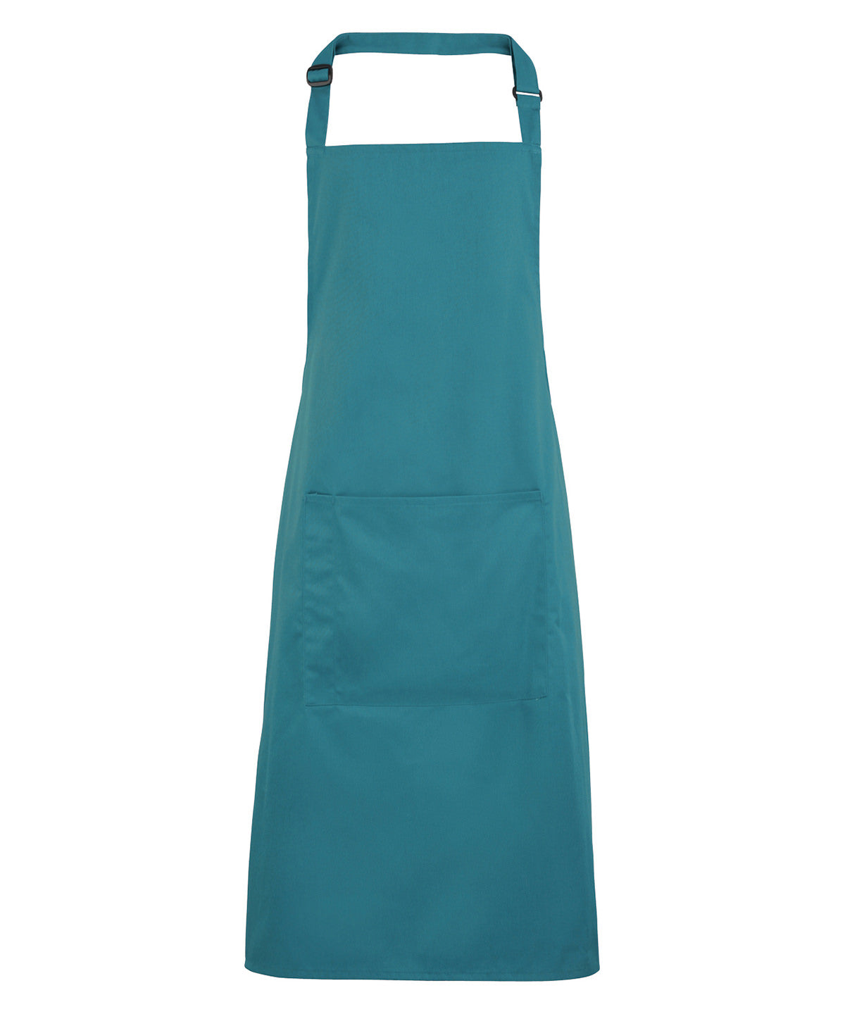 Premier PR154 Colours bib apron with pocket in Teal