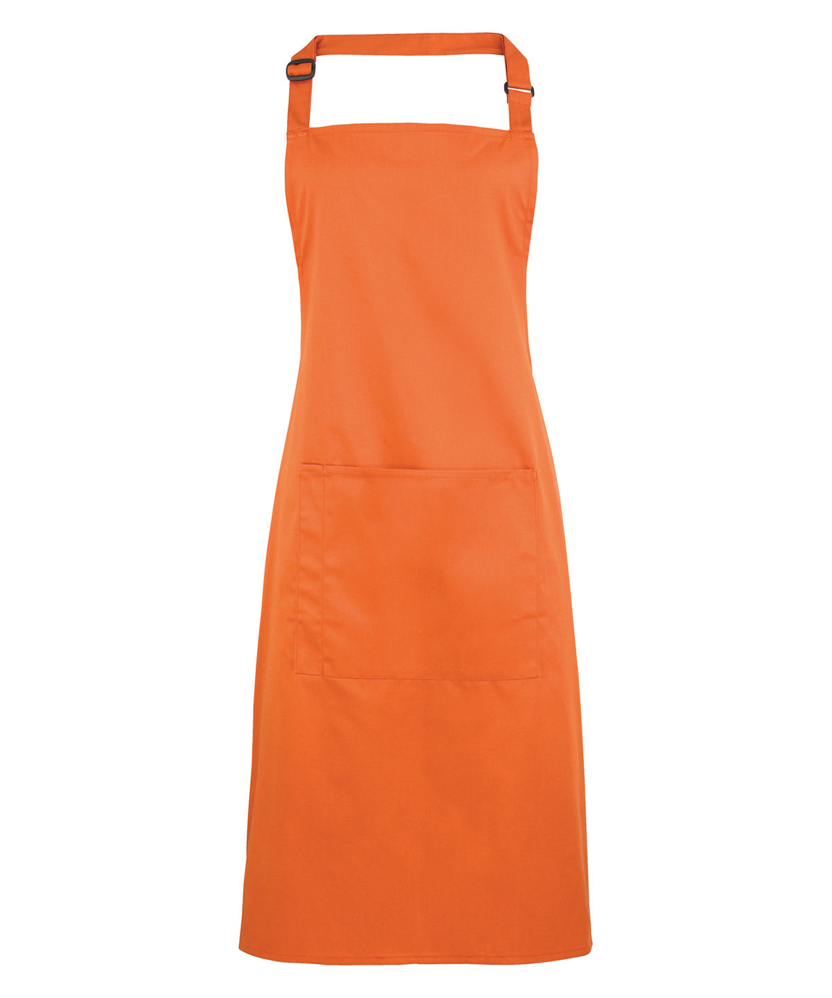 Premier PR154 Colours bib apron with pocket in Terracotta
