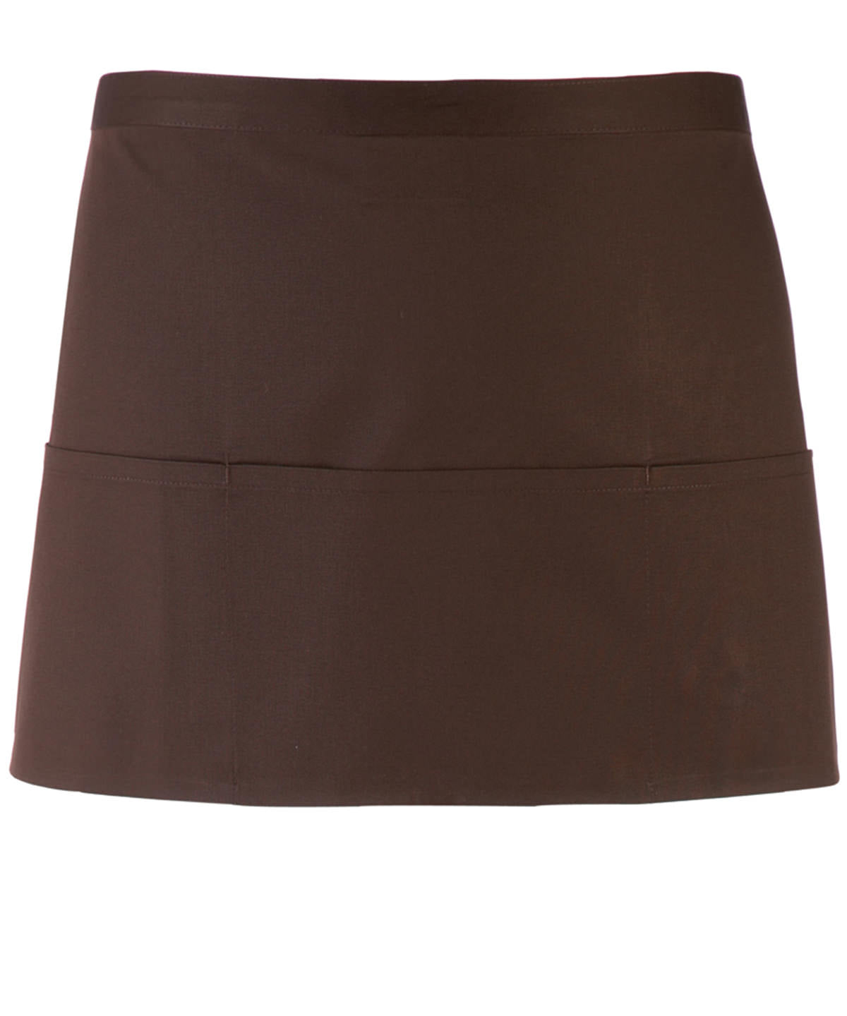 Premier PR155 Colours 3-pocket apron in Brown