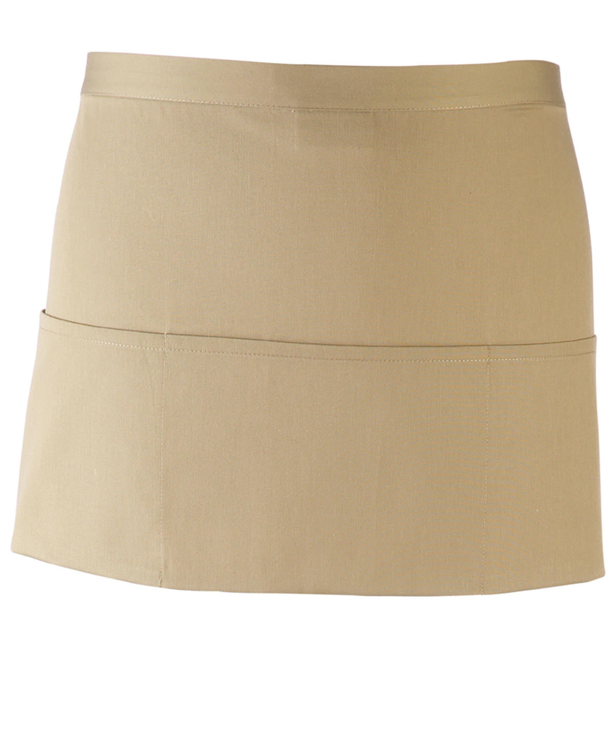 Premier PR155 Colours 3-pocket apron in Khaki