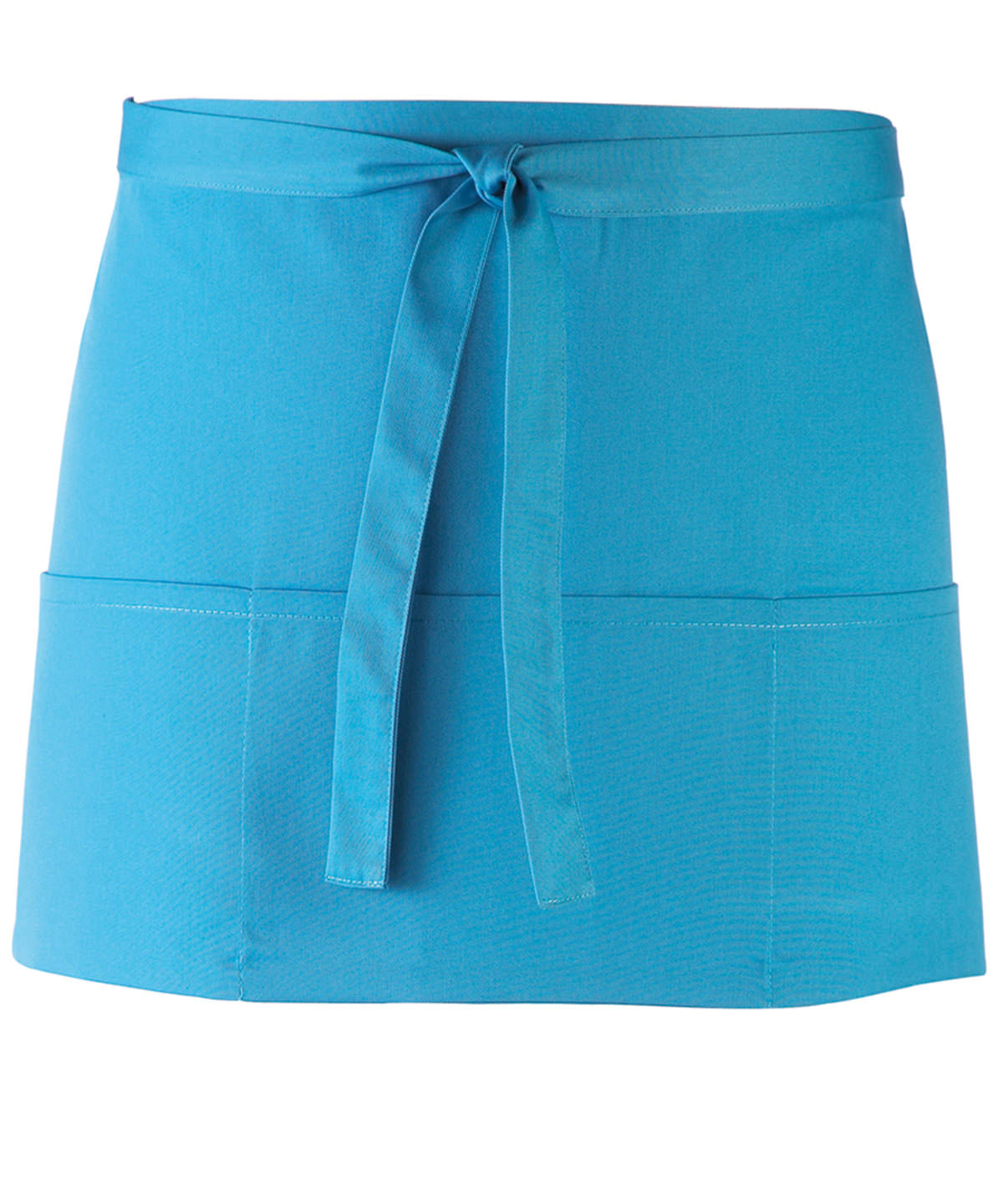 Premier PR155 Colours 3-pocket apron in Turquoise