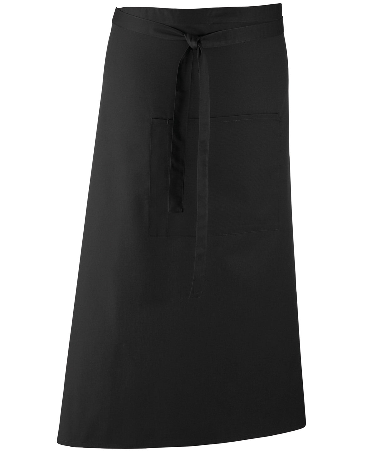 Premier PR158 Colours bar apron in Black