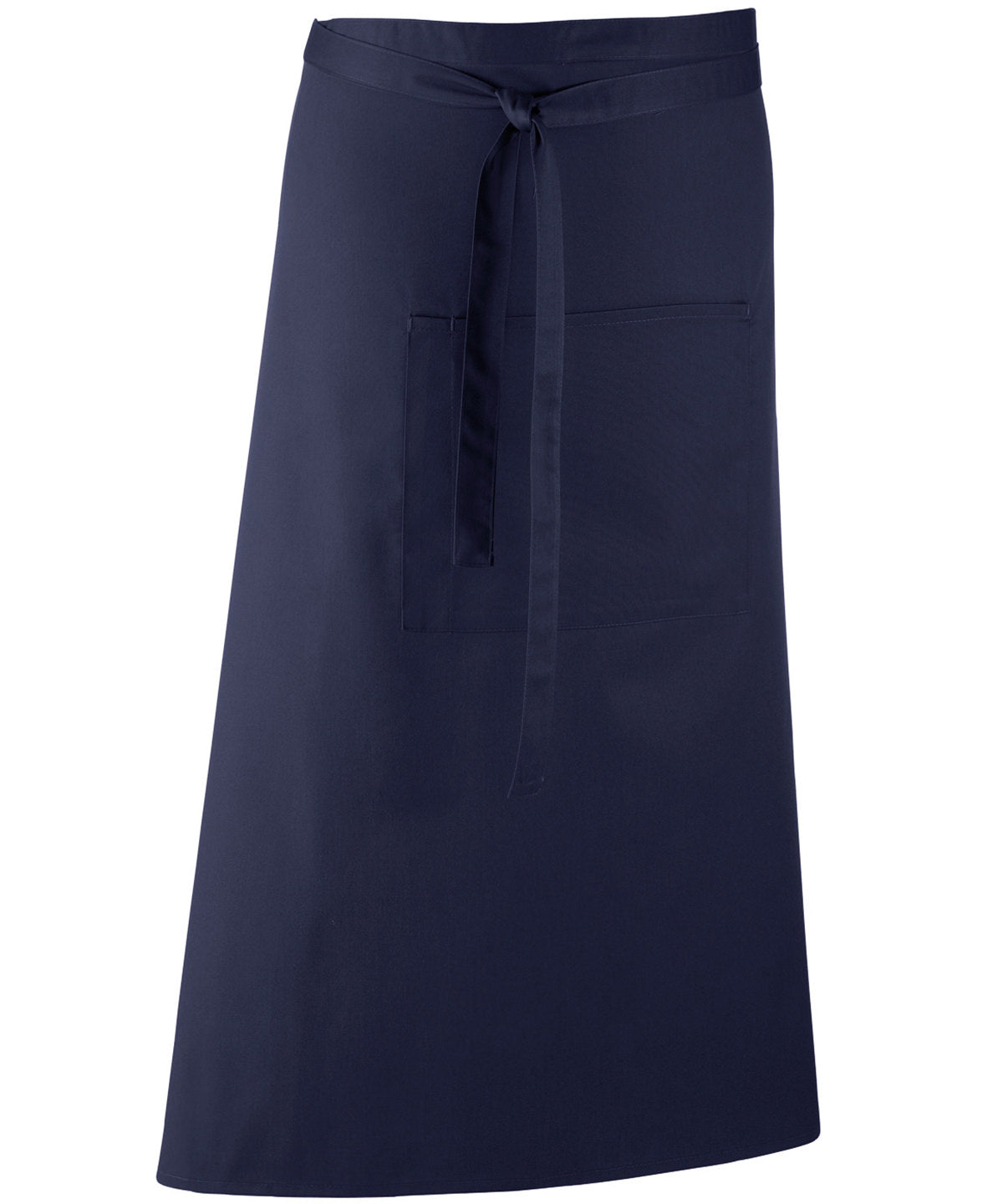 Premier PR158 Colours bar apron in Navy