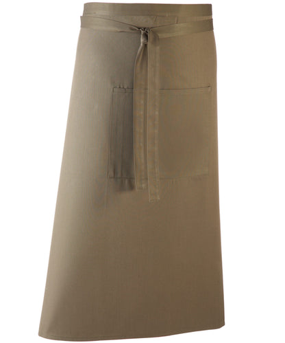 Premier PR158 Colours bar apron in Sage